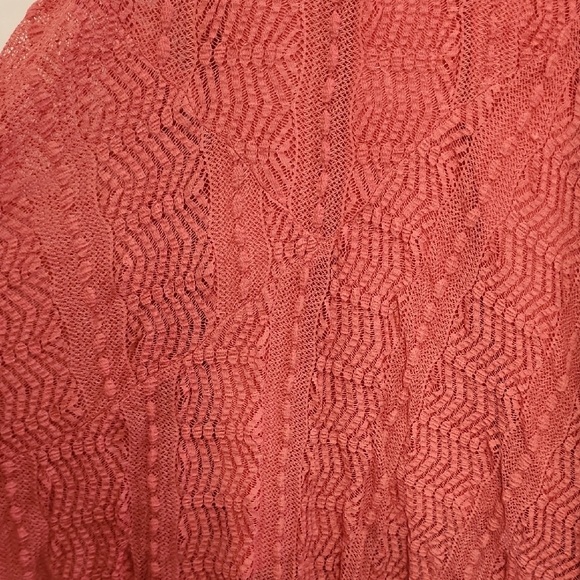 Rabbit Rabbit Rabbit Pink Lace Dress Size 4 - Picture 8 of 11